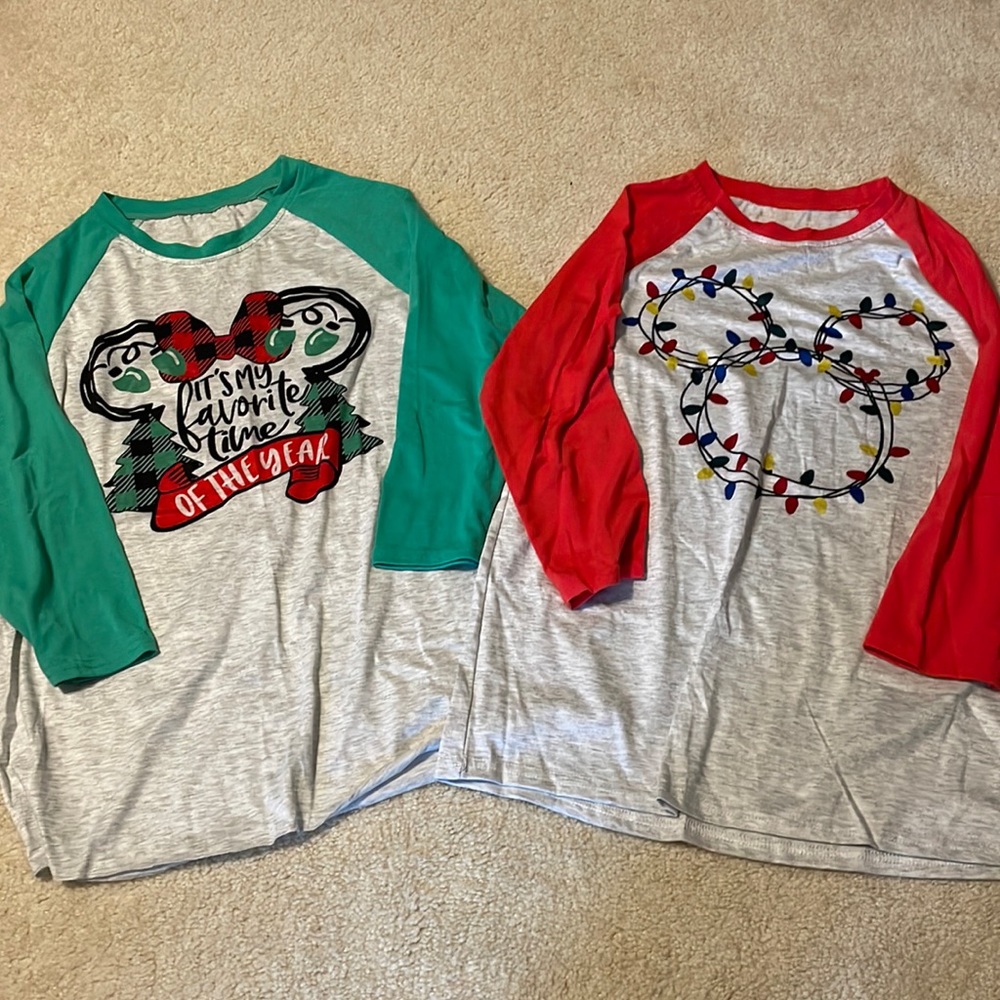 Worn Once- Disney shirts